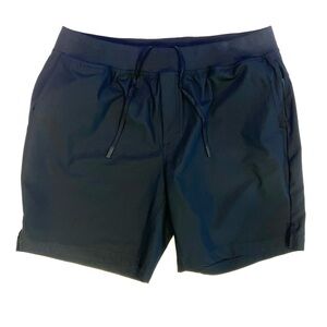 Legends Aviation Hybrid Shorts Men's XXL Black Drawstring Waist Inseam- 8"